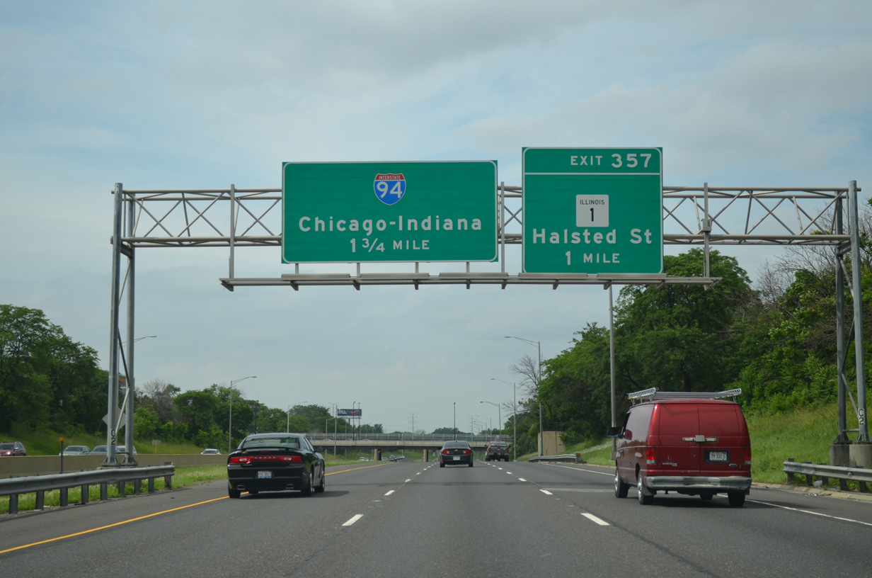 I-57 north at I-94 - Chicago, IL