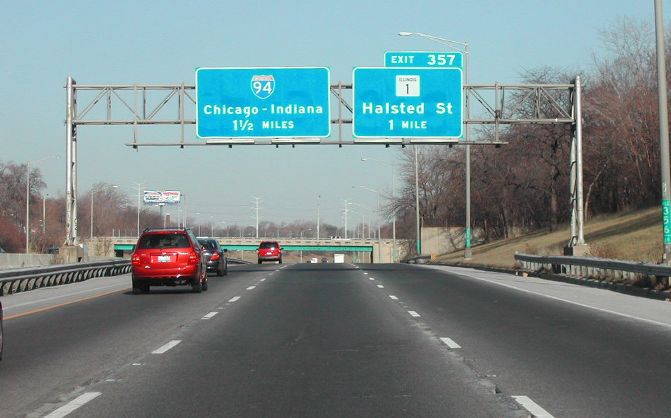 I-57 north at I-94 - 2002