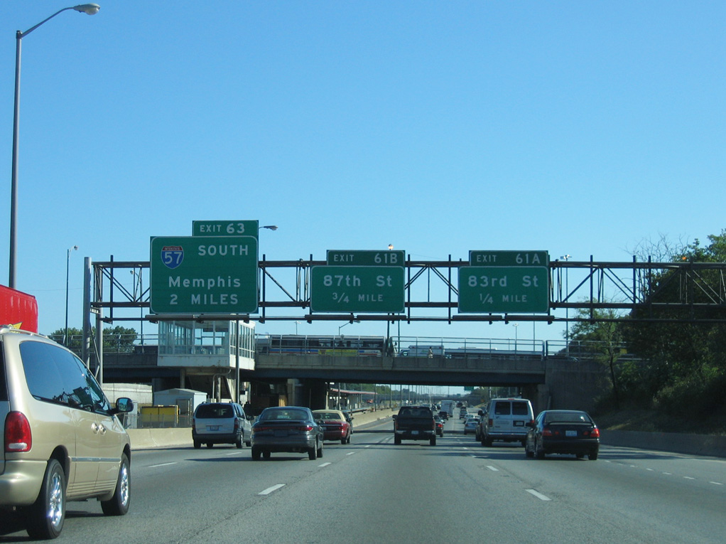 I-94 east at I-57 - 2005