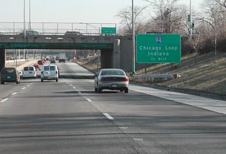 I-57 north at I-94 - 2002