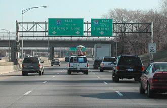 I-57 north at I-94 - 2002