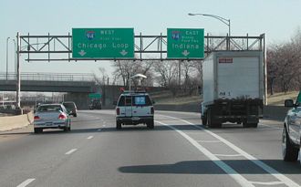 I-57 north at I-94 - 2002