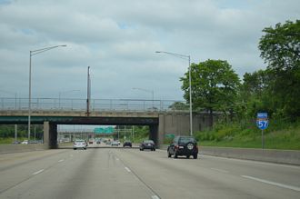 I-57 north at I-94 - Chicago, IL