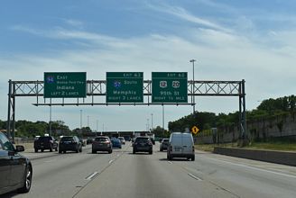 I-94 east at I-57 - Chicago, IL