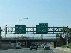 I-94 east at I-57 - 2005
