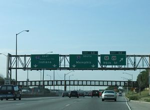 I-94 east at I-57 - 2005