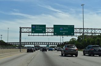 I-94 east at I-57 - Chicago, IL