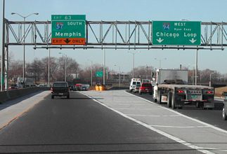 I-94 west at I-57 - 2002
