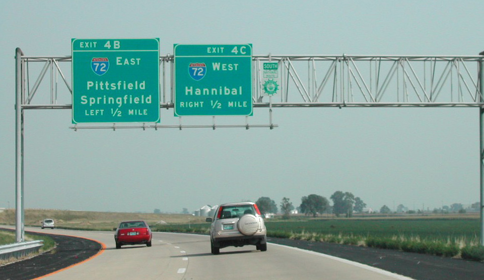I-172 south at I-72/US 36 - 2002