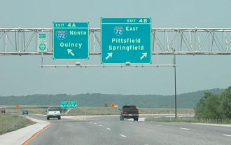 I-72/US 36 east at I-172 - 2002
