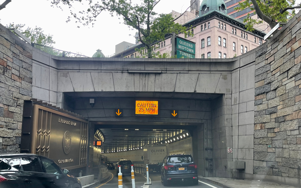 I-495 east - Queens-Midtown Tunnel, Manhattan, NY