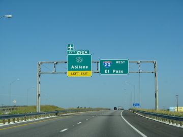 IH 20 west at BL I-20R – Abilene, TX