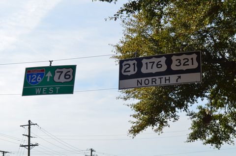 Business Spur I-126 - Columbia