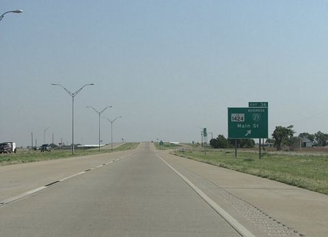 IH 27/U.S. 87 north at Business Loop I-27 to Hale Center, TX