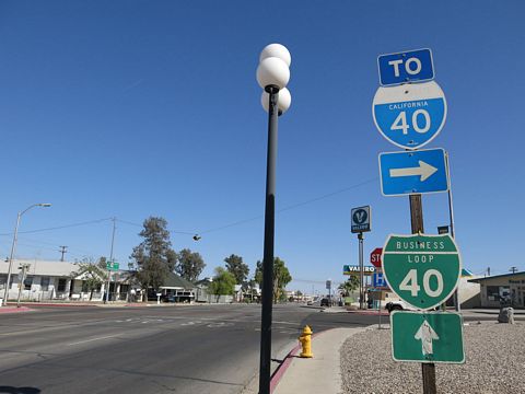 Business Loop I-40 east at J St - Needles, CA