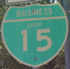 1958 MUTCD Business Loop Shield Specification