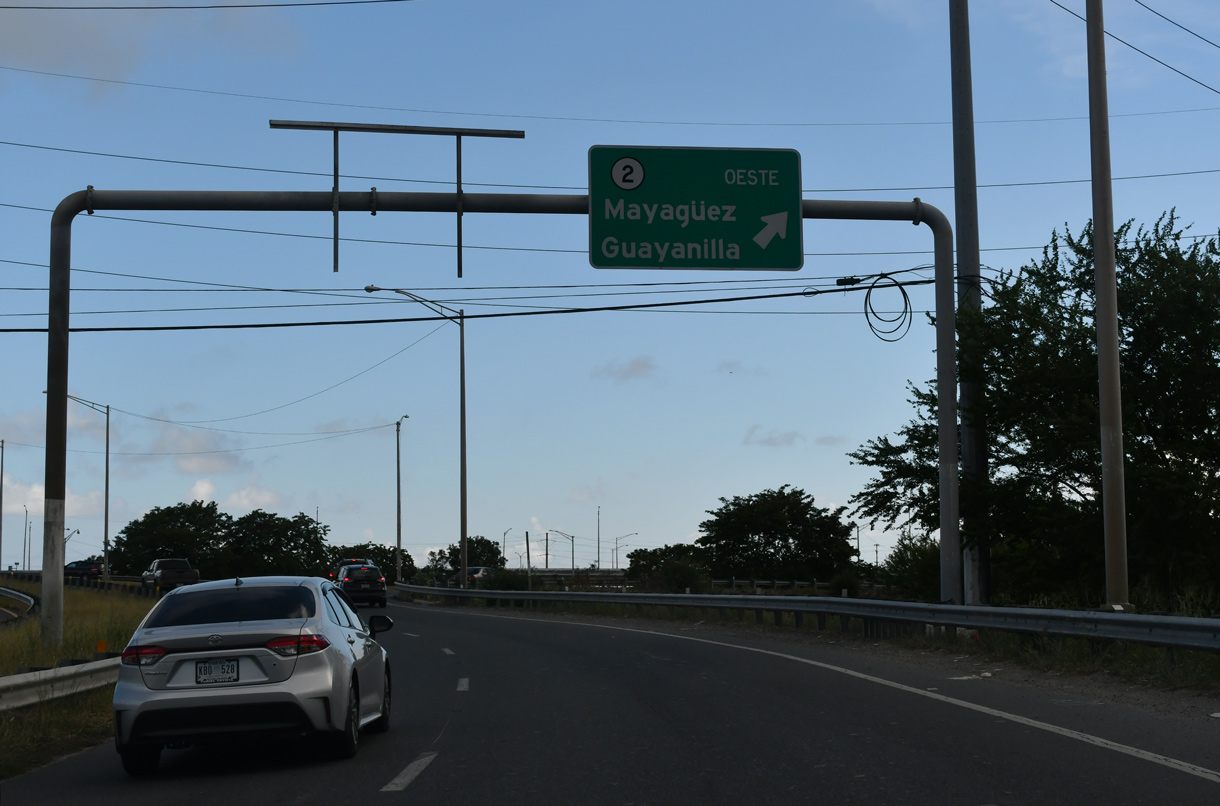PR 9 south at PR 2/PRI-2 - Ponce