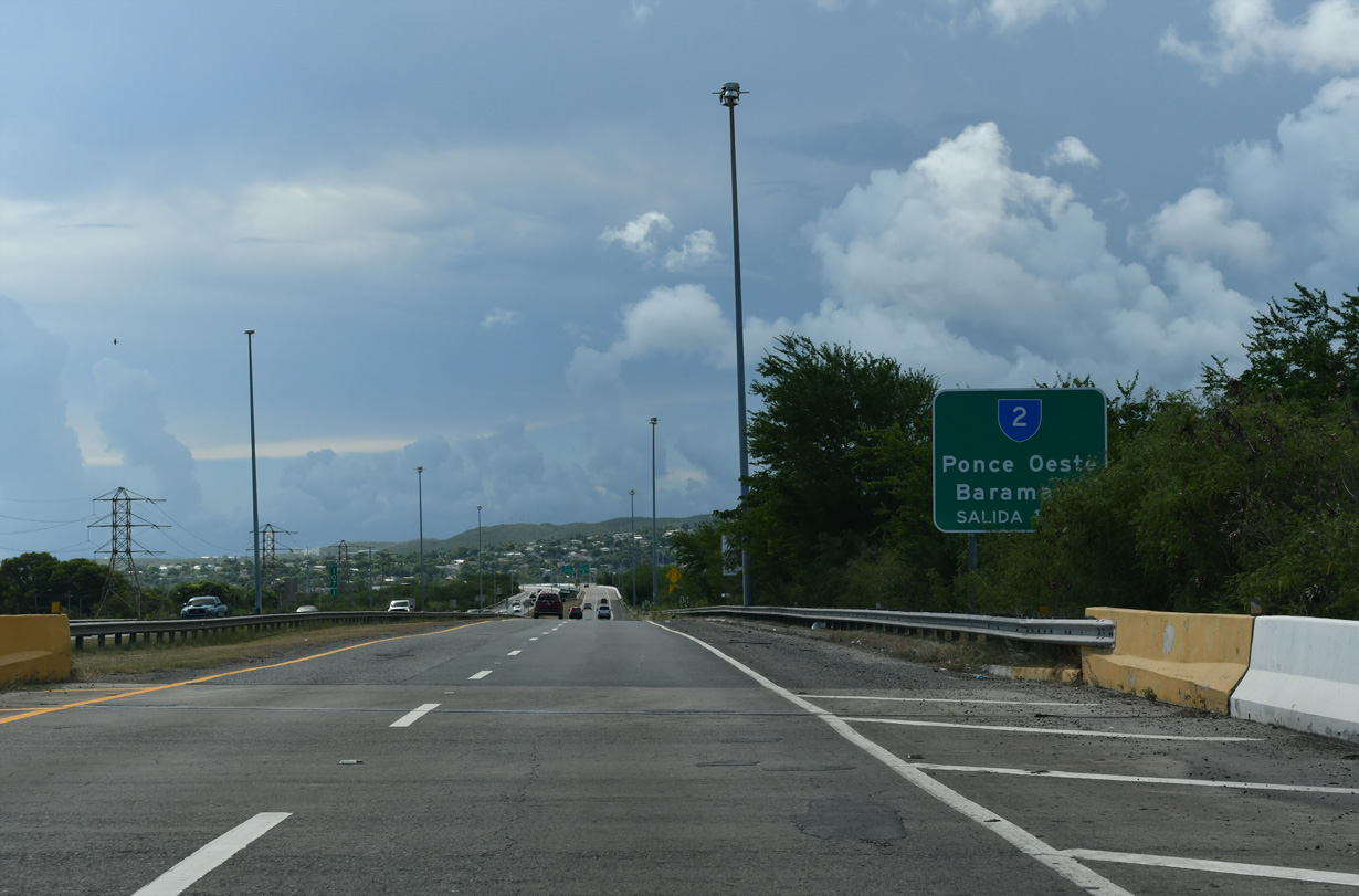 PR 52/PRI-1 south ahead of at PR 2/PRI-2