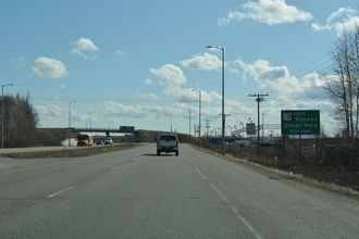 SR 2/Richardson Hwy south at SR 3/Mitchell Expwy in Fairbanks, AK