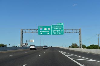 IH 2/US 83 east at IH 69E/US 77 – Harlingen, TX