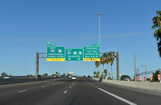 IH 2/US 83 east at IH 69E/US 77 – Harlingen, TX