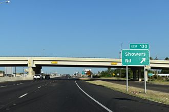IH 2/US 83 west at Showers Rd - Palmview, TX