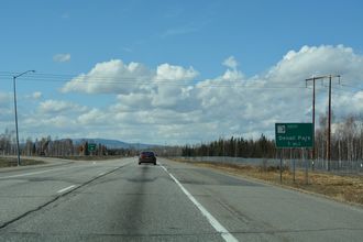 SR 2/Richardson Hwy north one mile from SR 3/Parks Hwy in Fairbanks, AK