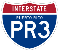 Puerto Rico Interstate System representative shield