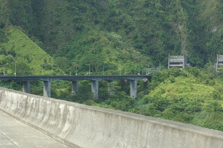 I-H3 west at Trans-Koolau Tunnels