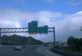 I-H201 west at I-H3 - Halawa, HI
