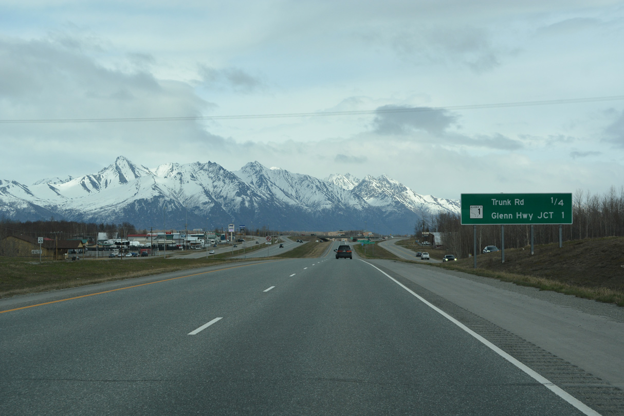 SR 3 south one mile from SR 1/Glenn Hwy in Gateway, AK