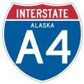 Alaska Interstate System representative shield