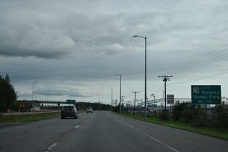SR 2/Richardson Hwy south at SR 3/Parks Hwy in Fairbanks, AK