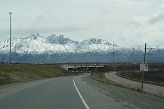 I-A3 south at I-A1 in Gateway, Alaska