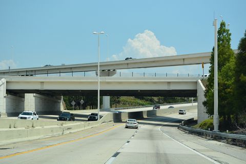 I-275 south at I-4 / Downtown Interchange - Tampa, FL