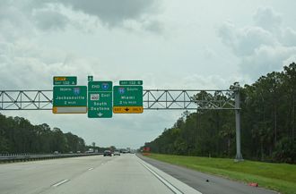 I-4 east at I-95 - 2017