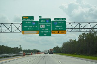 I-4 east at I-95 - 2017