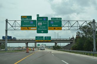 I-4 east at I-95 - 2017