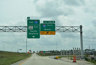 I-4 east at I-95 - 2017