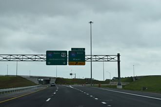 I-4 east at I-95 - South Daytona, FL