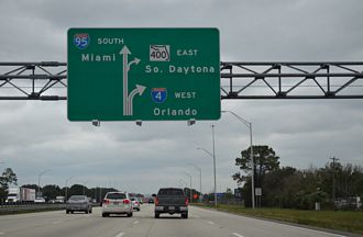 I-95 south at I-4 - 2014