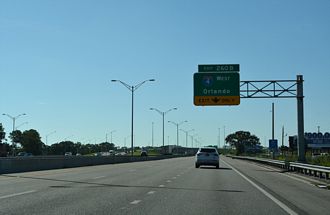 I-95 south at I-4/SR 400 - Daytona Beach, FL