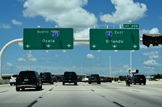I-275 north at I-4 - Tampa, FL