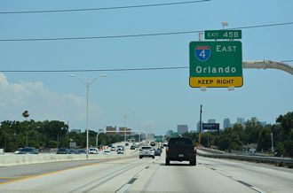 I-275 south at I-4 - Tampa, FL