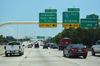 I-275 south at I-4 - Tampa, FL