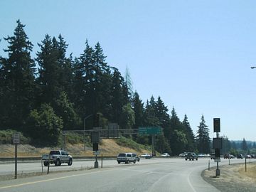 Ramp meter on I-5 north - Portland, OR