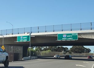 I-5 north at I-805 - San Ysidro, San Diego, CA