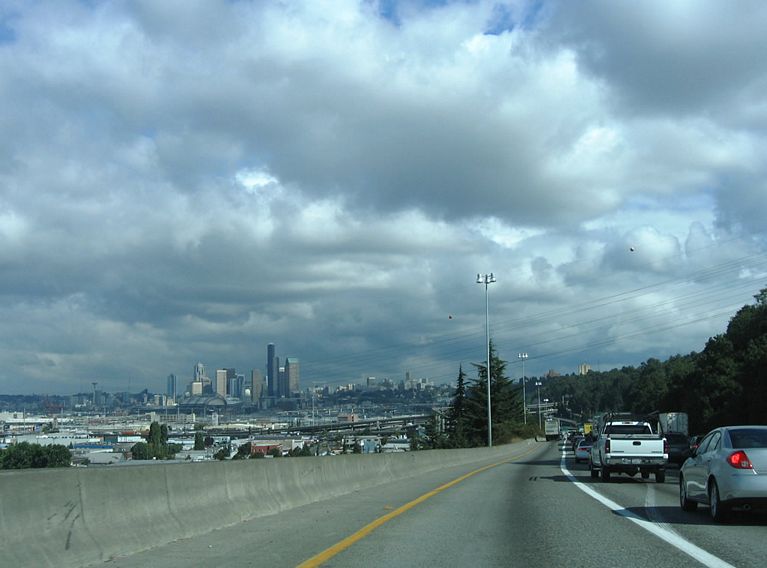 I-5 north in Seattle, WA
