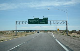 I-10 east at I-8 - Casa Grande, AZ