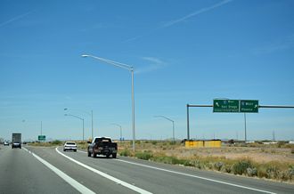 I-10 west at I-8 - Casa Grande, AZ